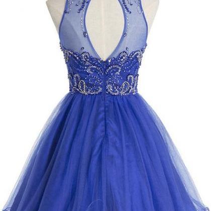 Royal Blue Homecoming Dress, Homecoming Dress,..