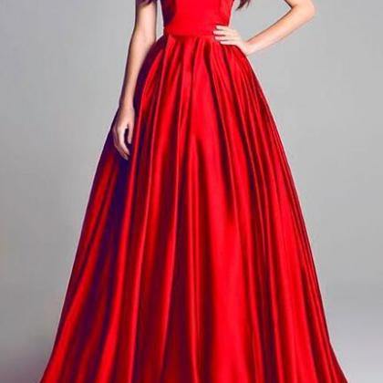 Sexy Red Prom Dress,Long Evening Dr..