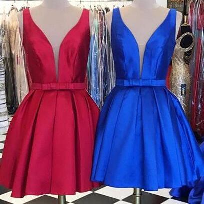 Fashion Royal Blue Homecoming Dresses,cute..