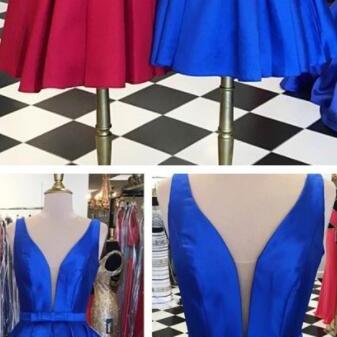 Fashion Royal Blue Homecoming Dresses,cute..