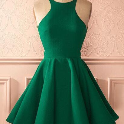 Simple Prom Dress,green Homecoming..