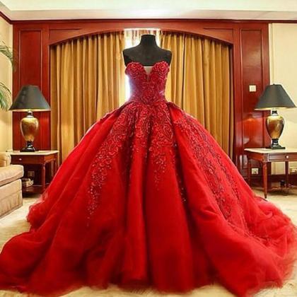 Ball Gown Prom Dress,Sexy Party Dre..
