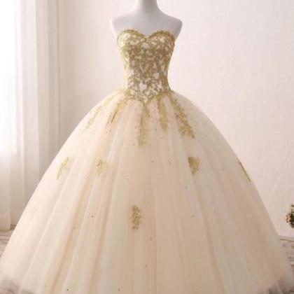 Princess Gorgeous Sweetheart Tulle Prom Dresses