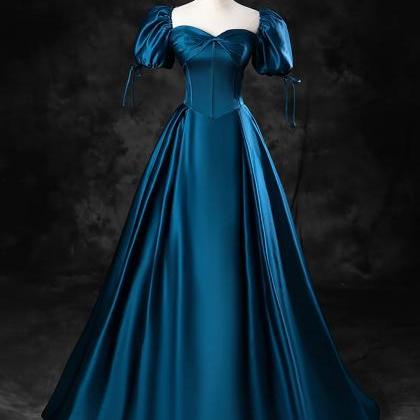 Royal Blue Prom Dress Ball Gown Off The Shoulder Evening Formal Party Gowns main image 0