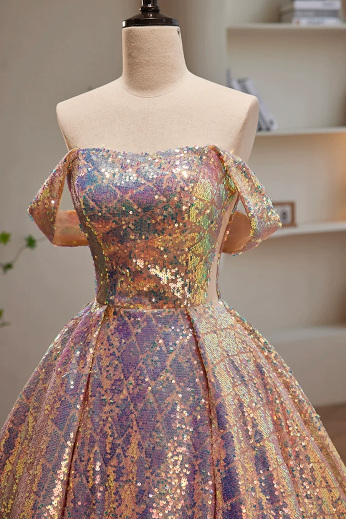 Divine Couture's Enchanting Embroidered Ball Gown for Unforgettable Occasions