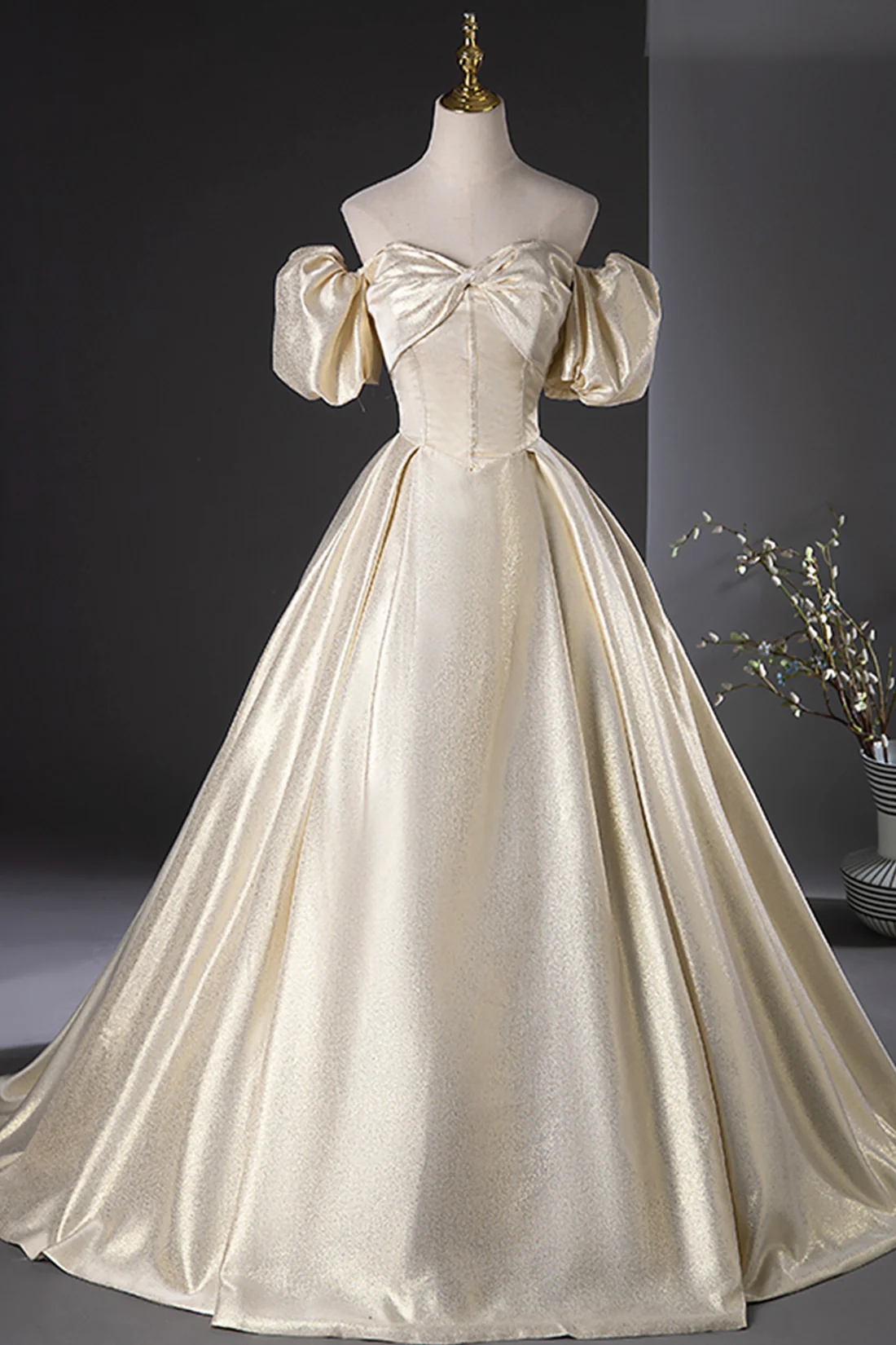 white and gold off the shoulder dress Off-the-Shoulder Corset Short Glitter Homecoming Dress Off White / XLarge