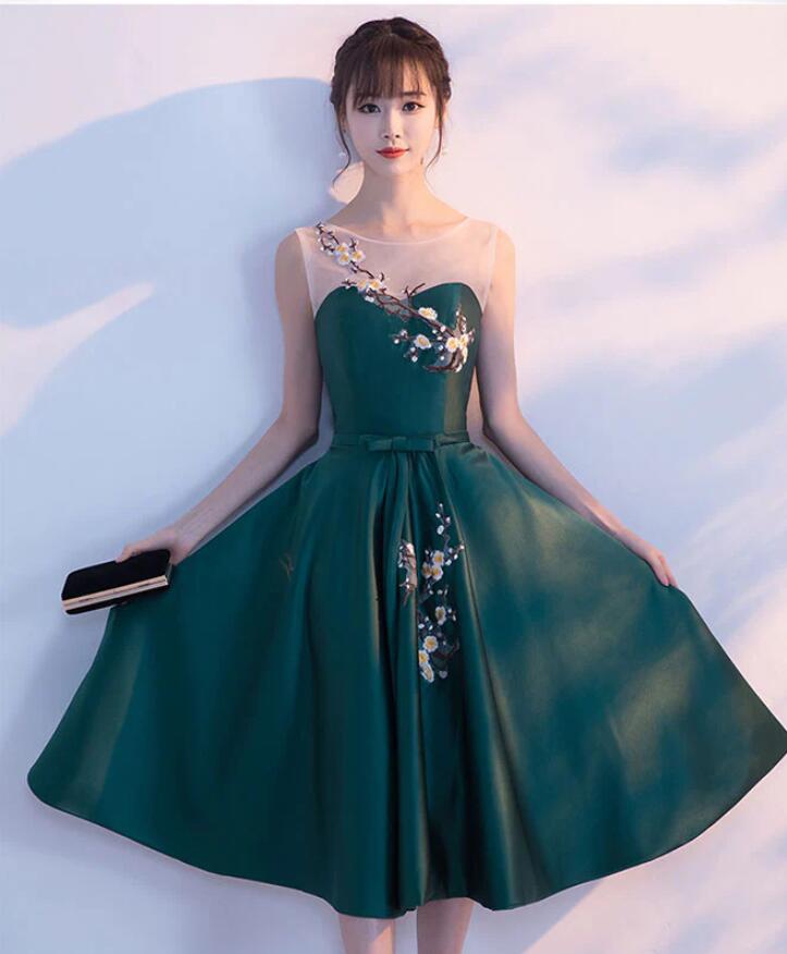 floral formal dress short Zapaka Women Sparkly Short Homecoming Dress Floral A-line Square Neck Sequins Cocktail Dress with Lace Up Back, Pink / US26W main image 1