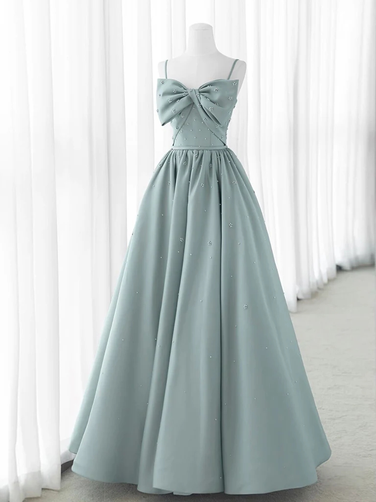 sage green bow dress Girls: The Baileigh Sage Green Bow Print Dress, (14/16) - The Mint Julep Boutique main image 0