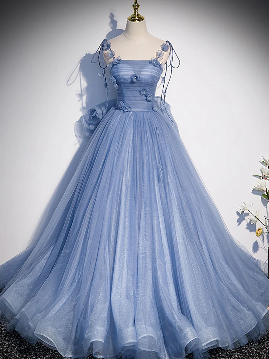 Enchanted Blue Tulle Ball Gown Dress on Luulla