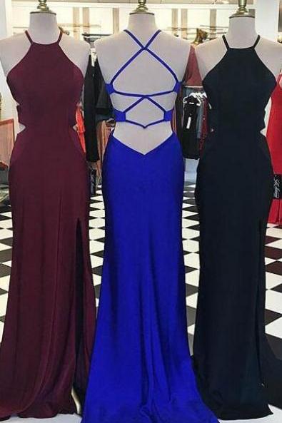 Long Evening Dresses,sexy Prom Dresses,unique Prom Dresses,open Back Formal Dress, Royal Prom Dresses,black Prom Dress,prom Dress,burgundy Prom