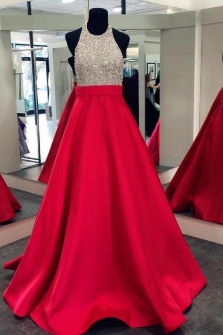 red prom dress,Stain prom dress,cheap prom dress,beading prom dress,hot pink prom dress,ball gowns dress,long evening gowns,prom