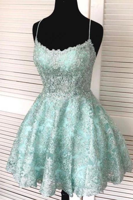 Sexy Short Lace Homecoming Dresses