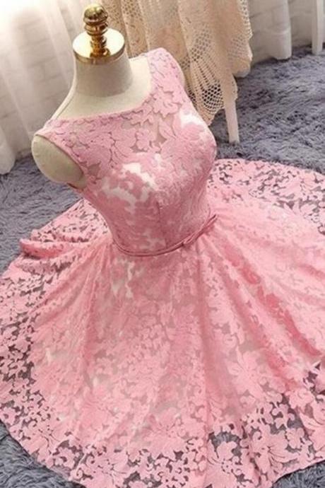 Sexy Pink Homecoming Dress,short Prom Dress