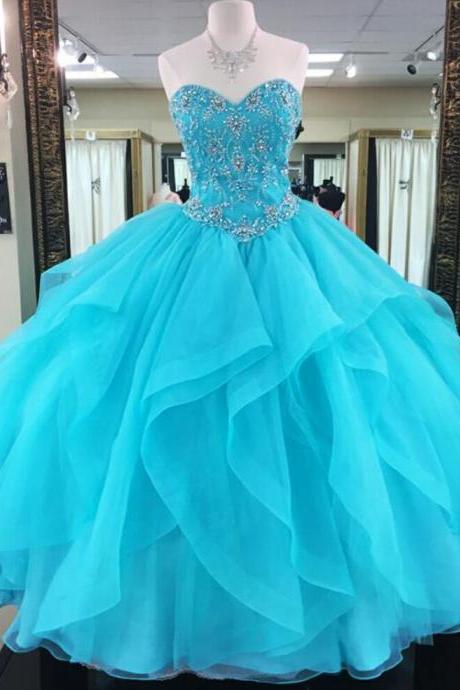 Elegant Ball Gowns Prom Dresses,quinceanera Dresses