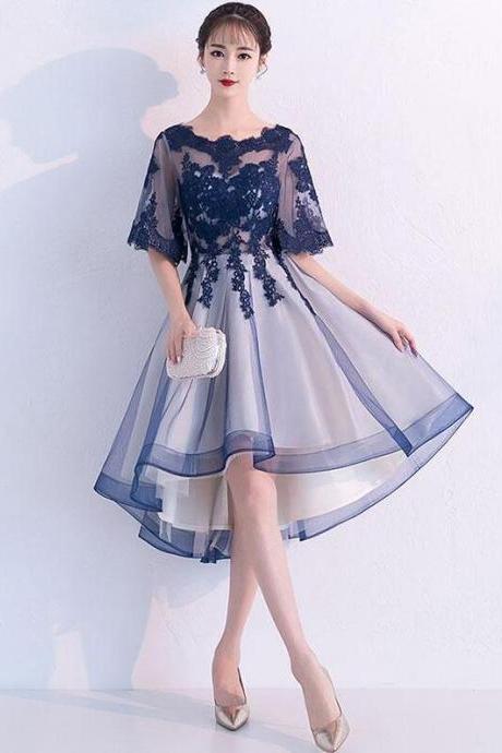 Sexy Tulle Short Lace Homecoming Dresses