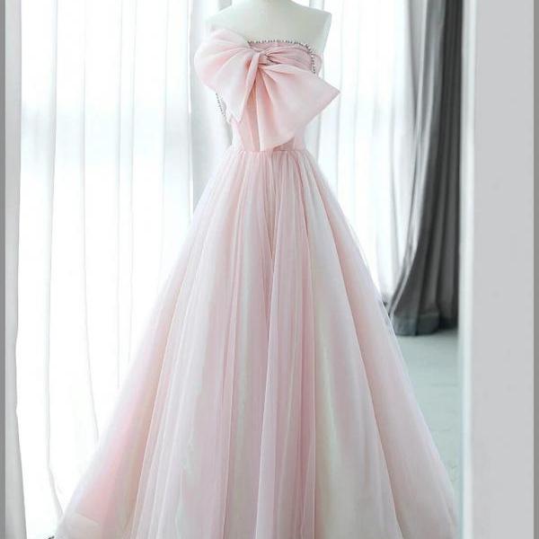 Vintage A Line Appliques Lace-Up A-Line Dark Green Tulle Formal Prom Dress main image 0