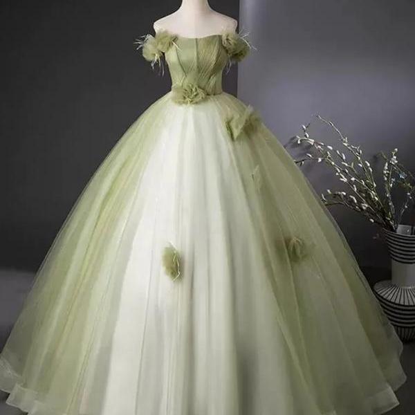 Pretty A line Sweetheart Light Sky Blue Satin Long Party Dress Prom Dresses main image 1