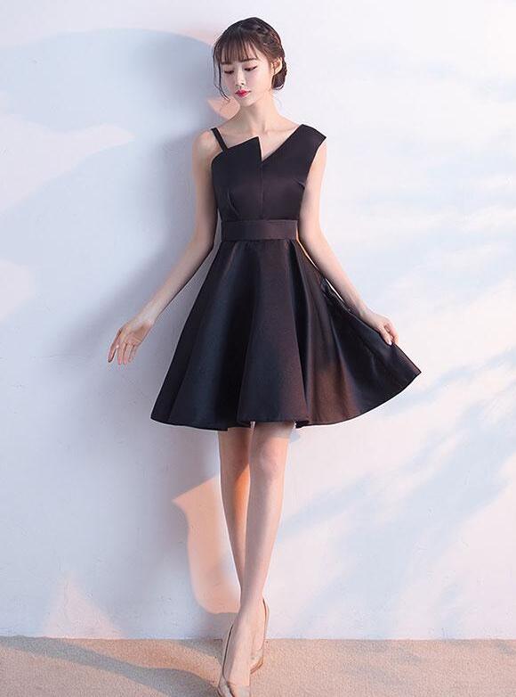 night dress cute Blue Tulle Lace Knee Length Party Dress, A-Line Short Sleeve Even Satin and lace night Plus Size Formal Dresses Size:017